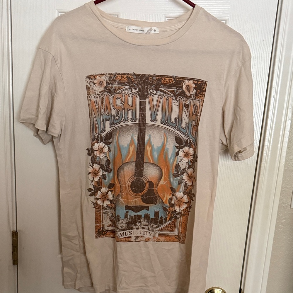 Altar'd State Cream T-Shirt
